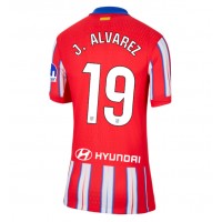 Camisa de time de futebol Atletico Madrid Julian Alvarez #19 Replicas 1º Equipamento Feminina 2024-25 Manga Curta